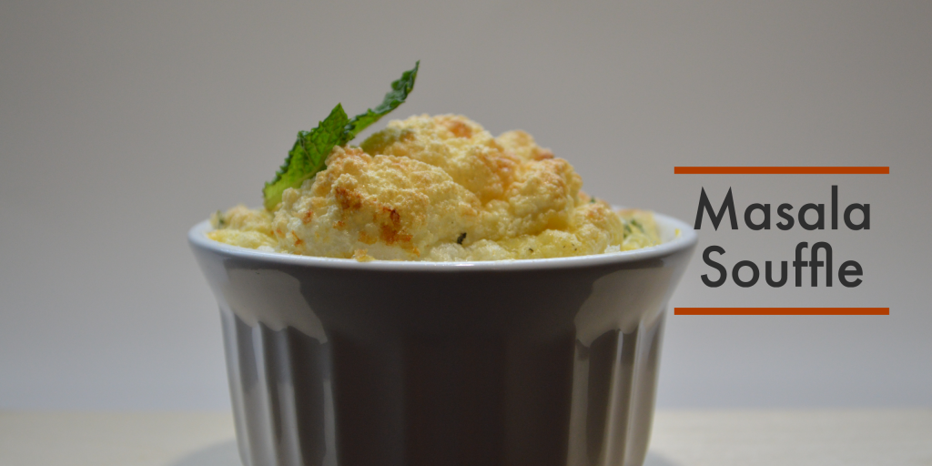 Easy Masala Soufflé (Inspired by Indian Cuisine) - Nerdy Nat